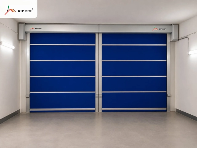 Industrijska brza rolo vrata KKSOFT  400 × 400 cm | KIP KOP Shop
